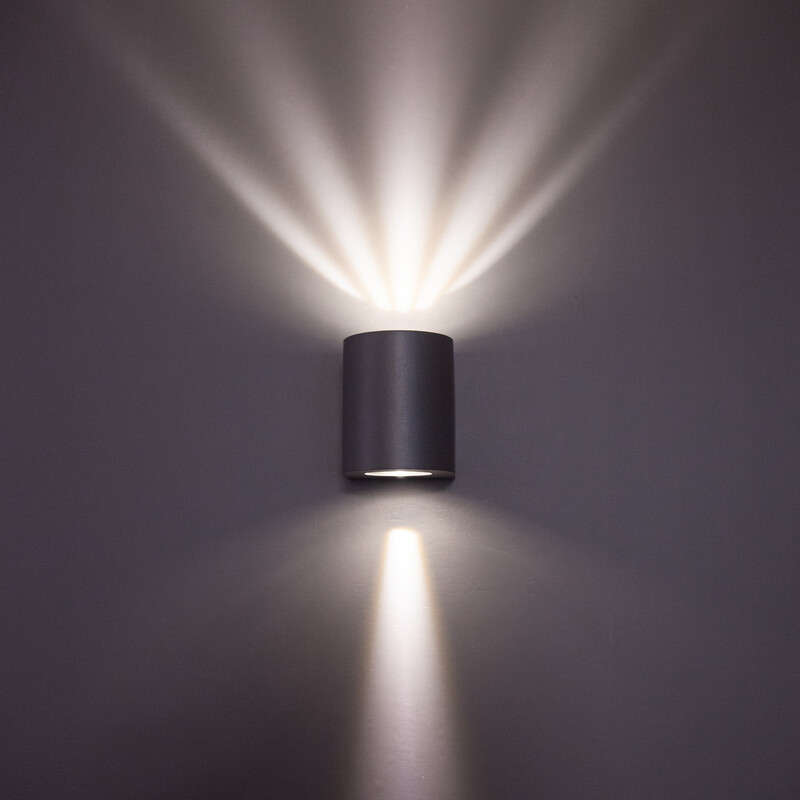 ftlight Seinä/kattovalaisin ulko diva 2x5w led valkoinen 3000k