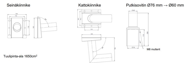 greenled Katuvalaisin sirius 4s 65w 9800lm ip66 4000k