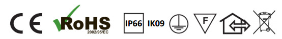 greenled Katuvalaisin sirius 4s 65w 9800lm ip66 4000k