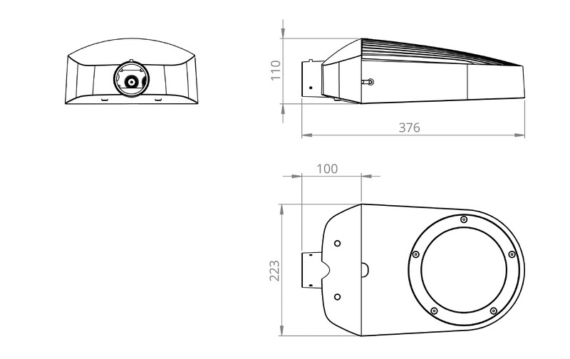 sg armaturen Aero armmount grafitt