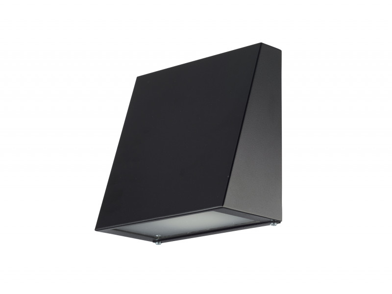 m-light Outdoors wall luminare aada 1x19w 200x200 mm ip54 3k bk