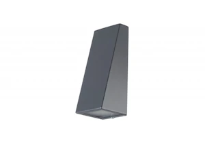 m-light Utomhus vägglampa aada 1xgu10, 200x80 mm ip54 gr