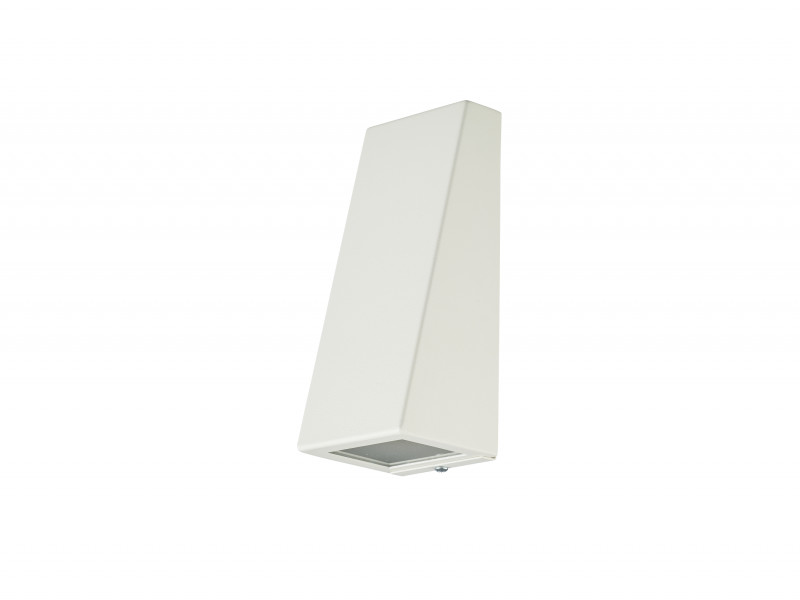 m-light Outdoors wall luminare aada 1xgu10, 200x80 mm ip54 wh
