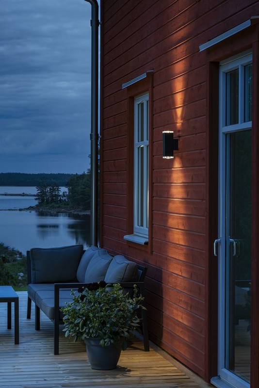 konstsmide Seinävalaisin ulko pollux 407-750 ip44 gu10 mu