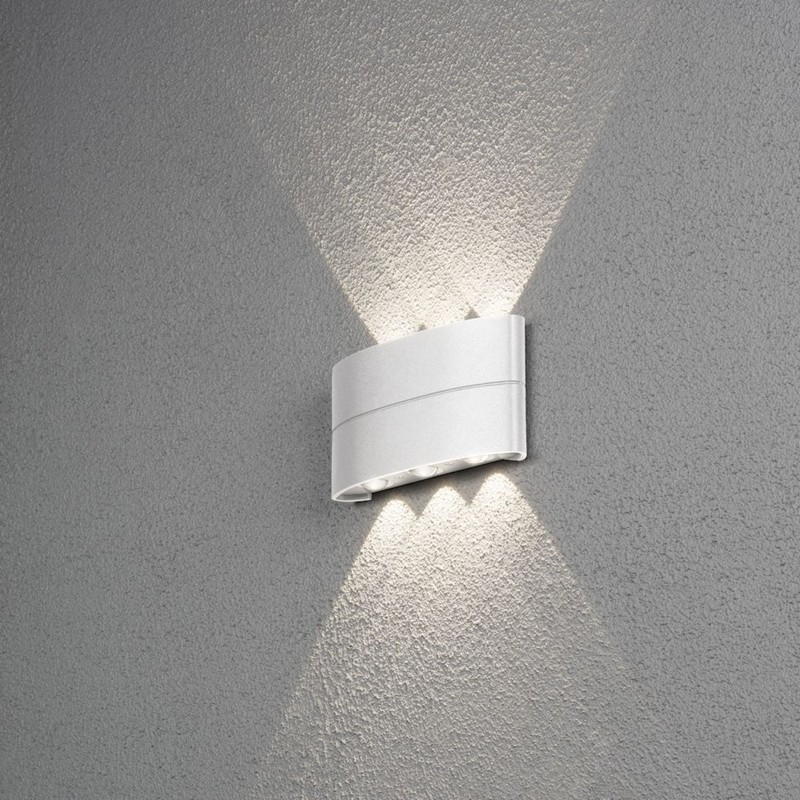 VÄGGARMATUR CHIERI 7853-250 IP54 8W VIT