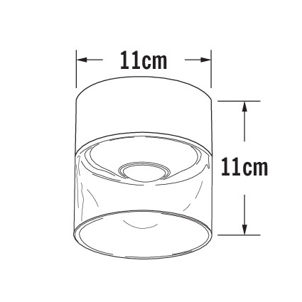 konstsmide Ceiling luminaire varese 7883-370 ip54 6w ant