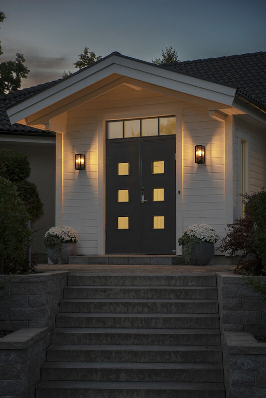 konstsmide Outdoors wall luminaire carpi 7348-758 ip44 e27 bl/brs