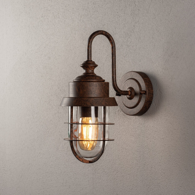 konstsmide Väggarmatur cerignola 7351-970 ip44 e27 ro