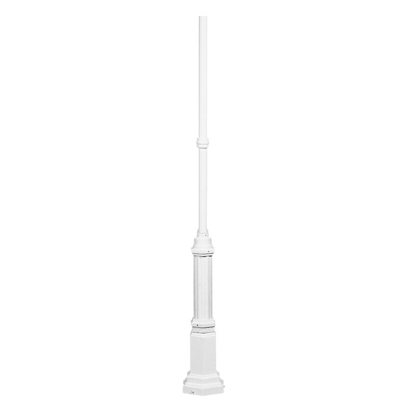 konstsmide Rörstolpe hercules pole 213 cm wh