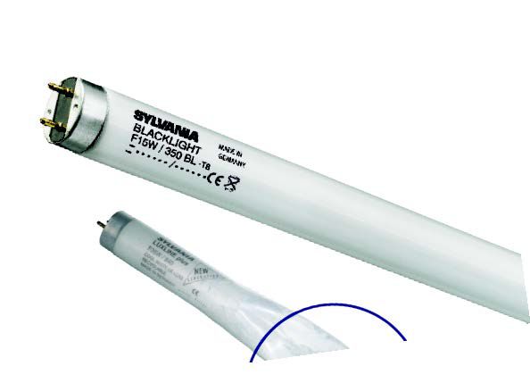sylvania Uv-lamppu blacklight bl368 f 15w t8 bl368 fep toughcoat