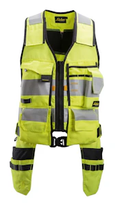 snickers workwear Toolvest snickers 4230-6604 gul-svart stl m