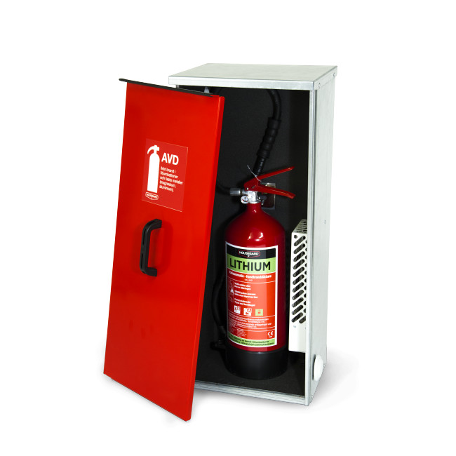housegard Heating cabinet housegard for avd extinguishers ec6l 6l