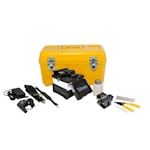 FIBER EXTENSION MACHINE FUSION SPLICER WITH CLEAVER