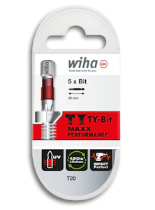 wiha Screw bit wiha ty-kärki t20x29 mm 5 pcs. sb