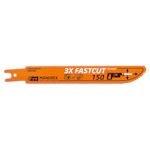 SABRE SAW BLADE MANDREX 150MM 3X FASTCUT FOR METAL