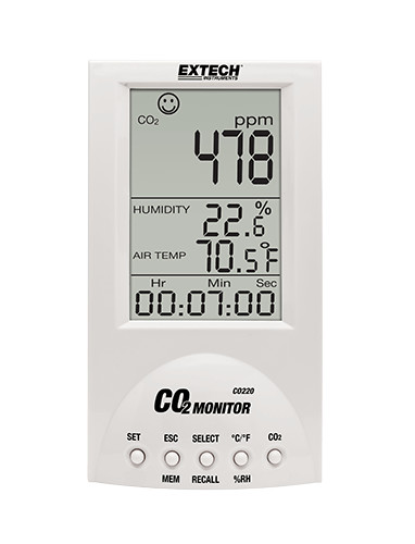 extech Omgivningsmätare extech co220 portable indoor air qual