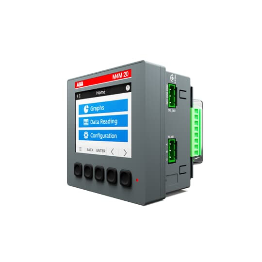 abb smart buildings Energy meter panel abb 3p 5a mid clc 2do modbus