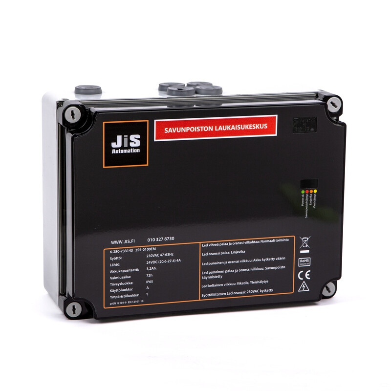 SAVUNPOISTOKESKUS JIS 3S5-0100JIS-1