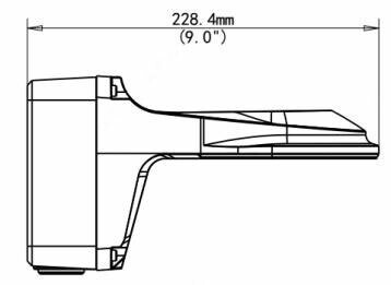 unv Camera accessory wallmount dome ipc36xx