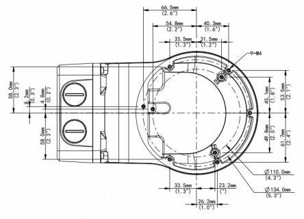 unv Kameratarvike finnsat seinäkiinnike dome ipc323x