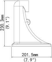 unv Camera accessory wallmount ptz