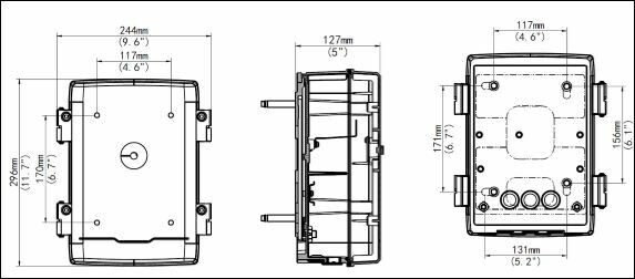 unv Camera accessory junction box ptz