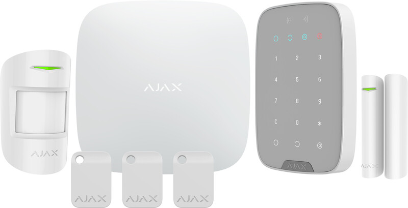 INBROTTSALARMSSYSTEM AJAX SÄKERHET PAKET X
