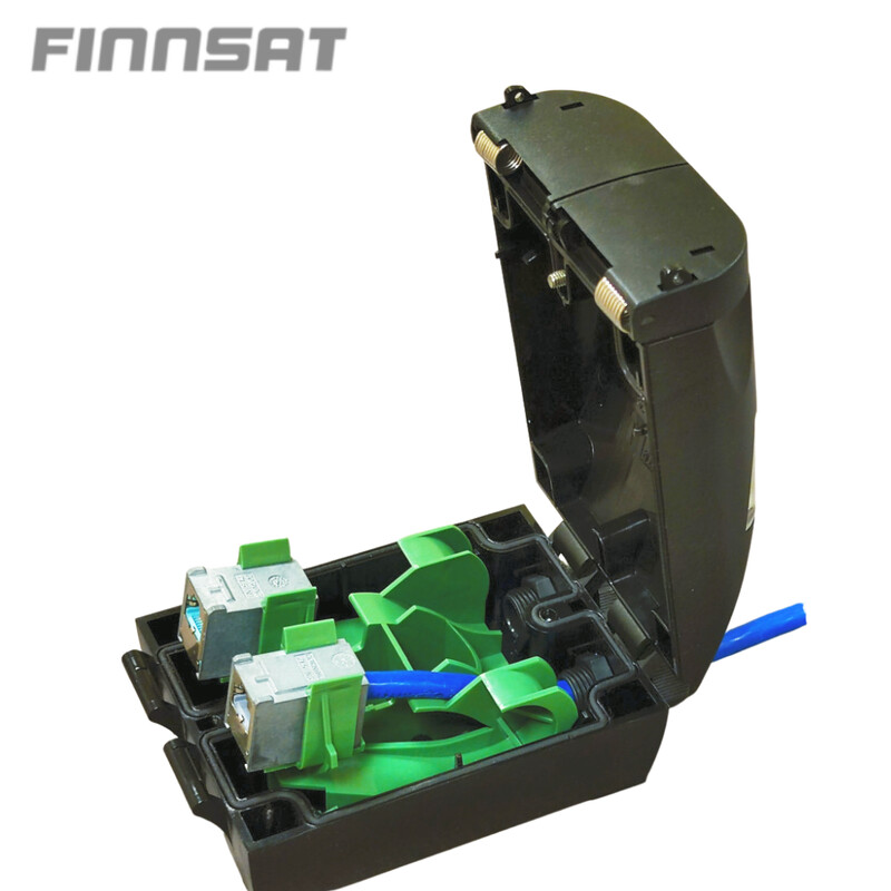 corning På puts dosa rj45 ip67 2xs250 black