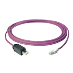 CONNECTING CABLE CAT6 FRNC IP67/65-RJ45 4M