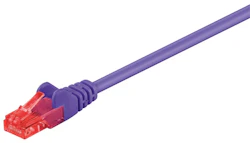 KYTKENTÄKAAPELI-CAT6 TTB CAT6-VÄLIJ U/UTP VIOL 1,5M