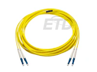 CONNECTING CABLE-FIBRE 2LC - 2LC SM 5 M OVAL