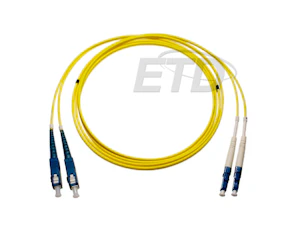 etd Connecting cable-fibre 2sc - 2lc sm 6 m dpx