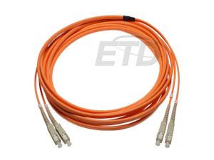 etd Connecting cable-fibre 2sc - 2sc mm 5 m oval