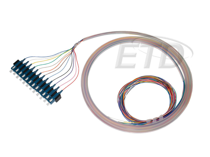 etd Pig tail -fibre color tails 12xsc sm 3,5m