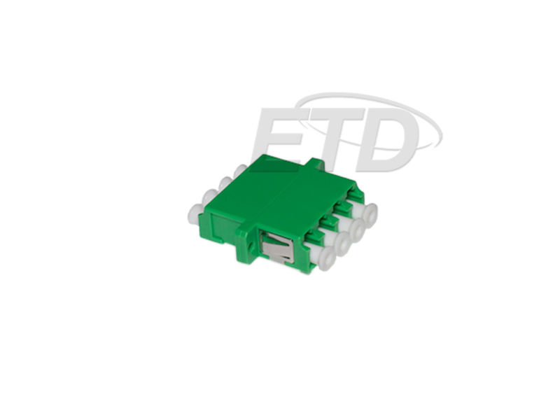 ADAPTER-FIBER QLC/APC-QLC/APC SM GREEN