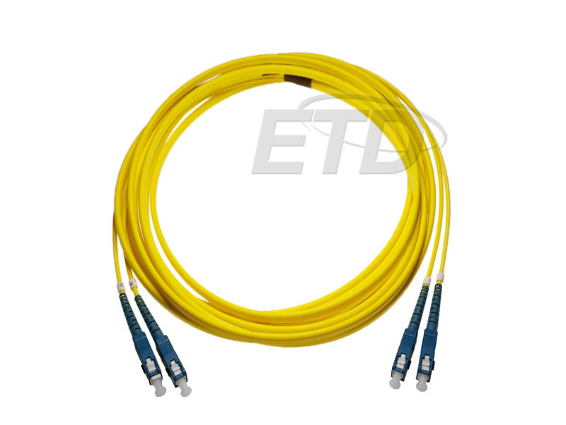 CONNECTING CABLE-FIBRE 2SC - 2SC SM 10 M OVAL