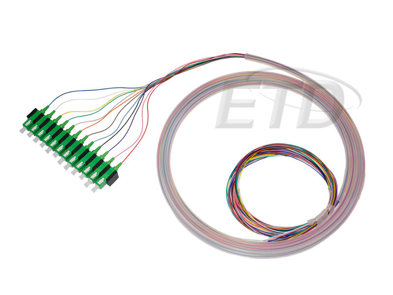 PIG TAIL (FIBER) COLOR TAILS 12XSC/APC SM 3,5M