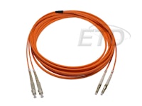 CONNECTING CABLE-FIBRE 2SC - 2LC  MM 5 M OVAL
