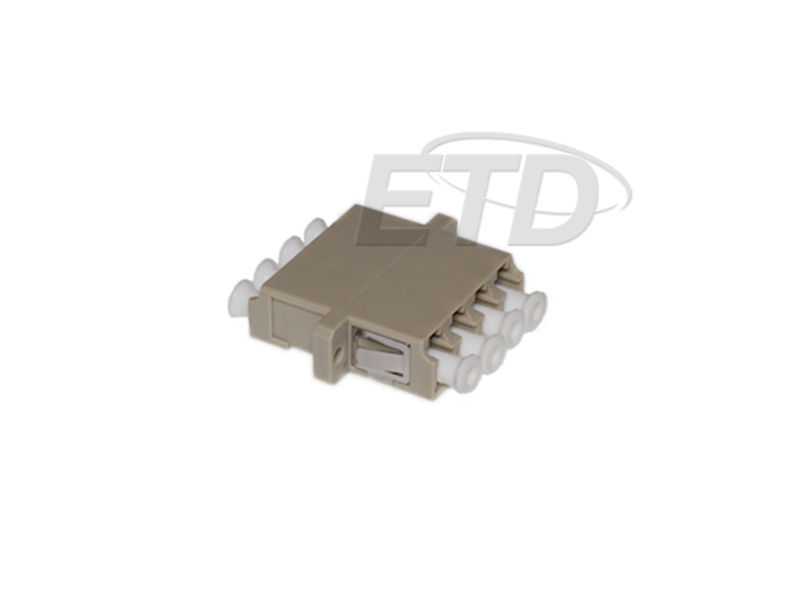 ADAPTER-FIBRE QLC-QLC MM BEIGE