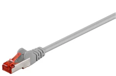 KYTKENTÄKAAPELI-CAT6 TTB CAT6-VÄLIJ S/FTP HARMAA 30M