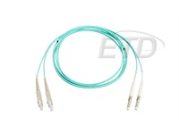 CONNECTING CABLE-FIBRE 2SC - 2LC OM3 1 M DPX