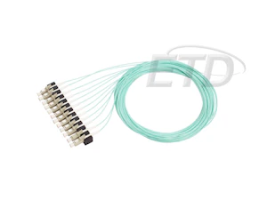 etd Pig tail (fiber) pigtail set 12xlc om3 1,5m