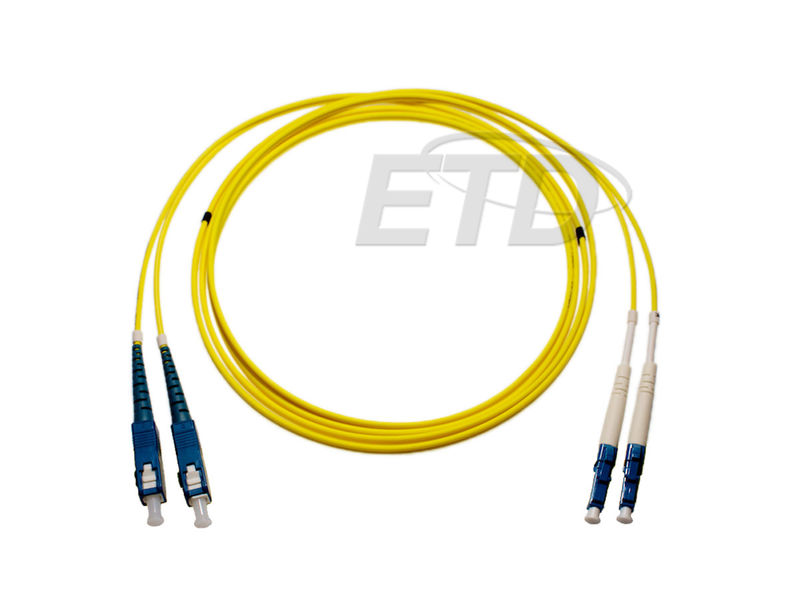 KYTKENTÄKAAPELI-KUITU-ETD 2SC - 2LC SM 10M DPX