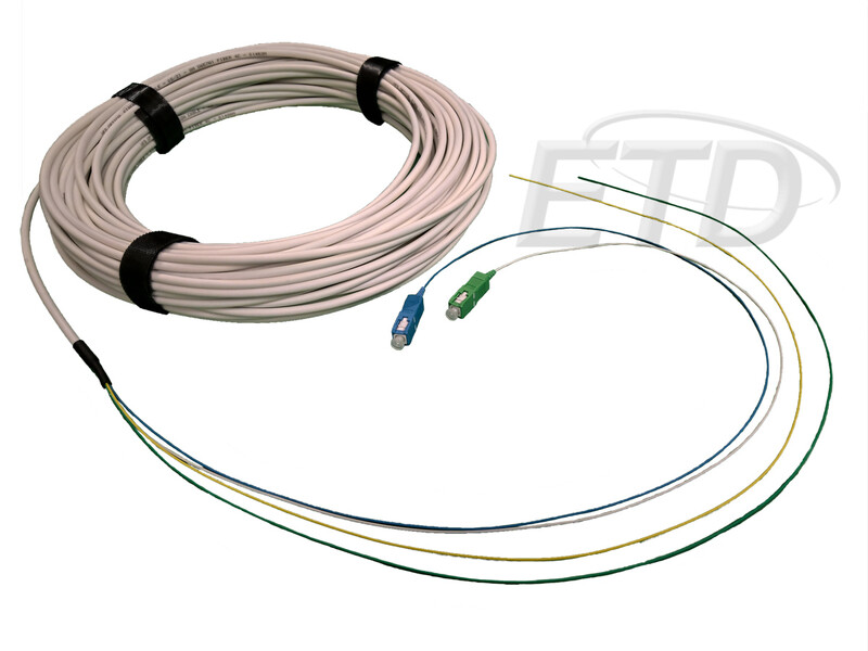 HÄNTÄKAAPELI FTMSU 4F SC/UPC+SC/APC - 5M