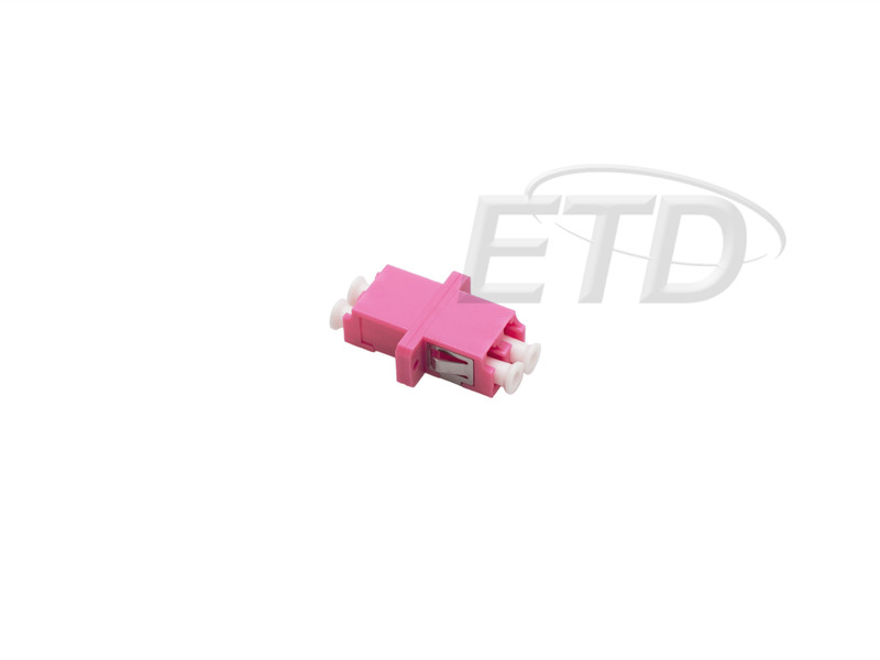 ADAPTER-FIBER DLC-DLC OM4 MAGENTA