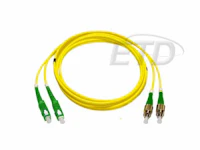 KYTKENTÄKAAPELI-KUITU-ETD 2SC/APC - 2FC/APC SM 15M DPX