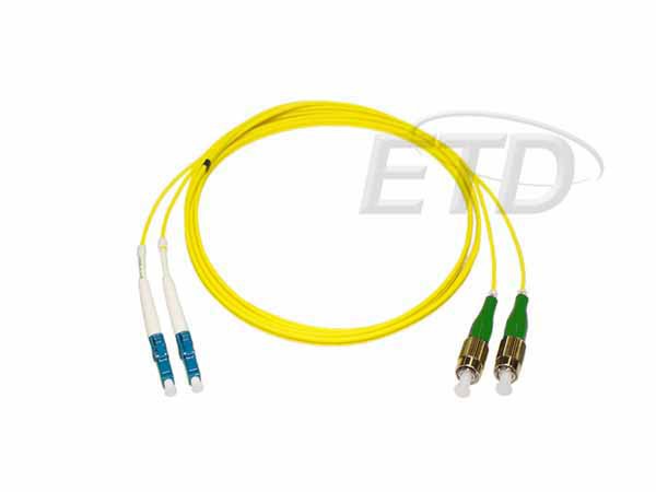KYTKENTÄKAAPELI-KUITU-ETD 2LC/UPC - 2FC/APC SM 2M DPX
