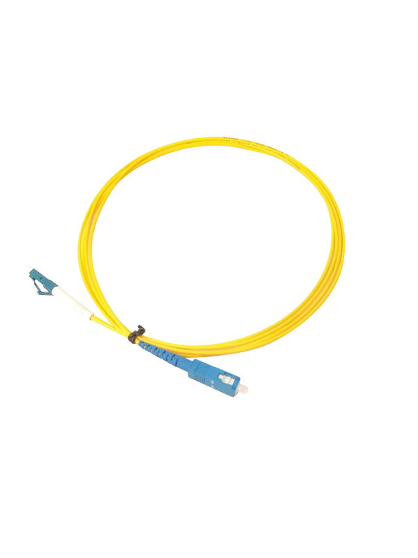 finnsat Koppling-fiber sm lc upc/sc upc simplex 2m
