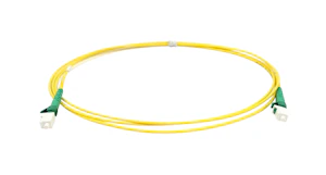 finnsat Connecting cable-fibre sm lc apc/lc apc simplex 2m