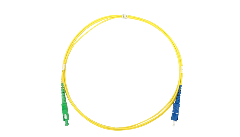 finnsat Connecting cable-fibre sm sc apc/sc 2m